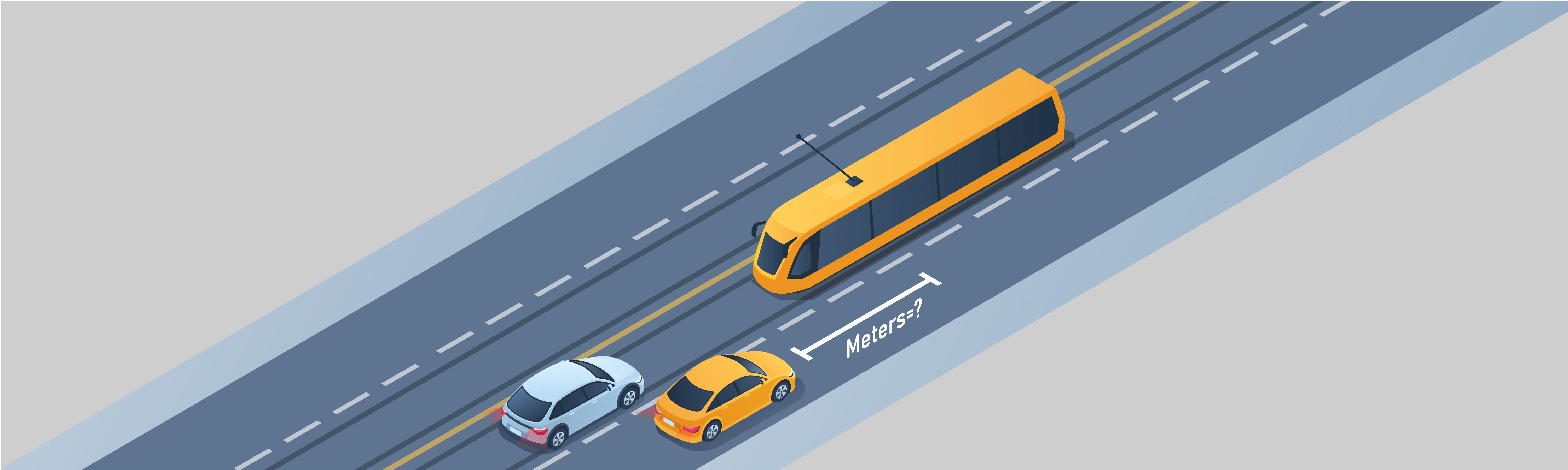 Changement de position - Jusqu’à quelle distance devez-vous rester derrière les portes arrière d’un tramway arrêté ?